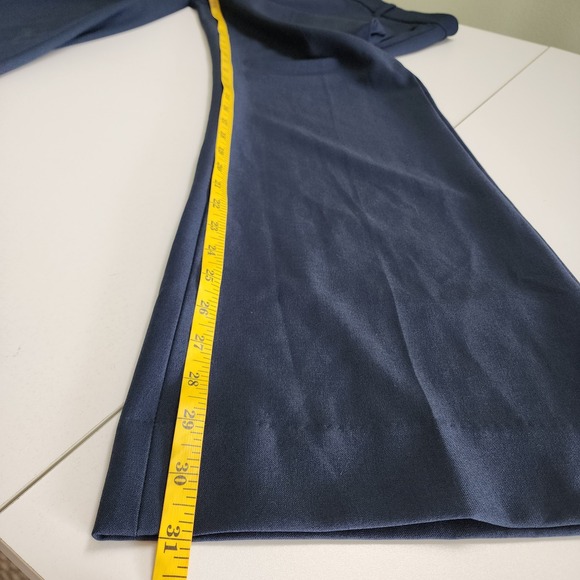 Banana Republic Factory Womens Bootcut Sculpted Stretch Pant Size 10 Navy Blue - Picture 12 of 14